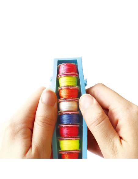 Clippbarer Dosenorganisator - Blau