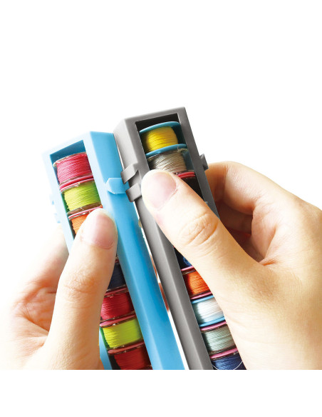 Clippbarer Dosenorganisator - Blau