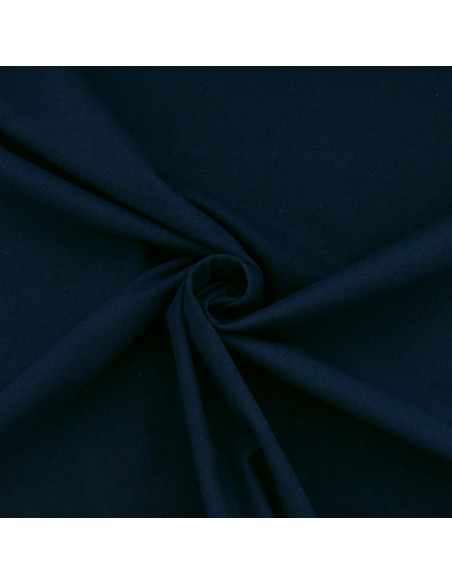 Flanellstoff - Marineblau