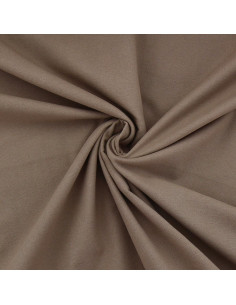 Flanellstoff - Taupe