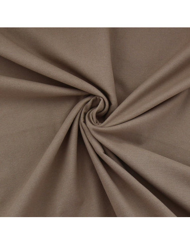Flanellstoff - Taupe