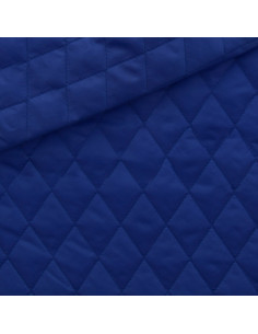 Gestepptes Futter - Blau