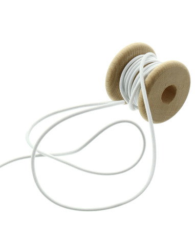 Elastische Schnur 3,00 mm - Weiß