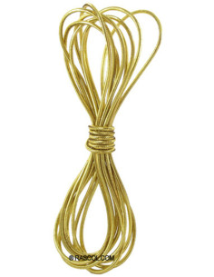 Runder Gummiband - Gold