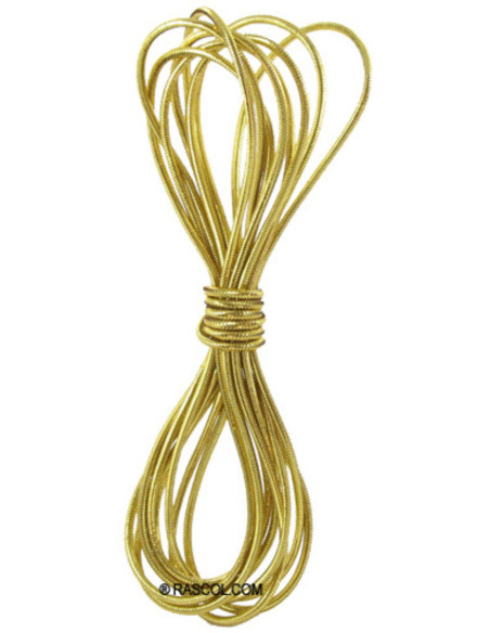 Runder Gummiband - Gold