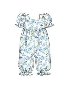 Strampler-Schnittmuster - Butterick 6950 2