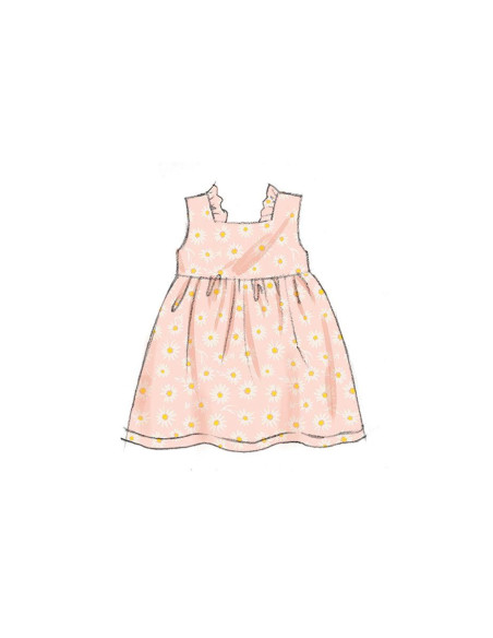 Strampler-Schnittmuster - Butterick 6950