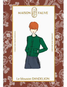Dandelion-Jackenmuster - Maison Fauve 2