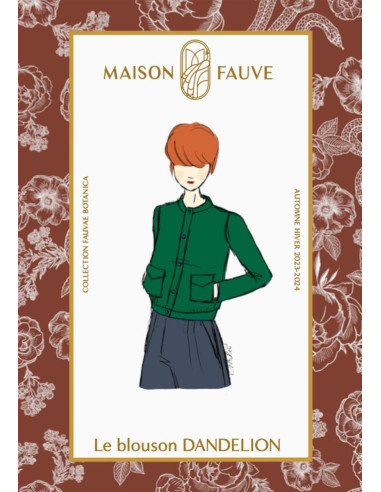 Dandelion-Jackenmuster - Maison Fauve