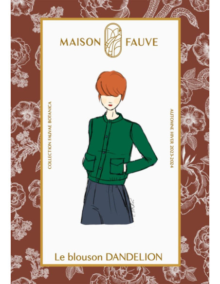 Dandelion-Jackenmuster - Maison Fauve