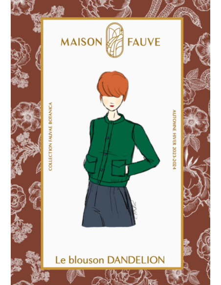 Dandelion-Jackenmuster - Maison Fauve