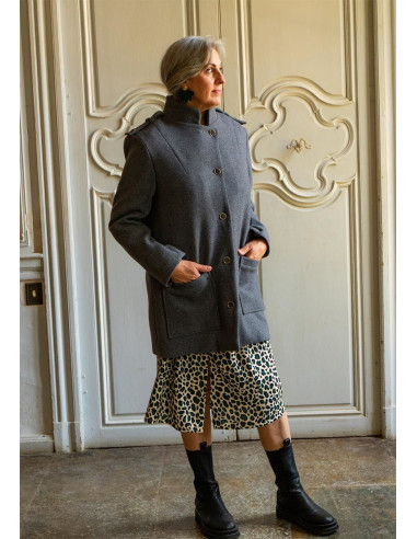 Mantelschnittmuster Tigris - Maison Fauve