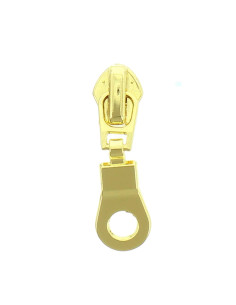 Schieber für Nylon-Reißverschluss 5 mm - Gold