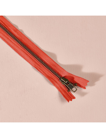 Metallreißverschluss Tangerine 30 cm - Atelier Brunette
