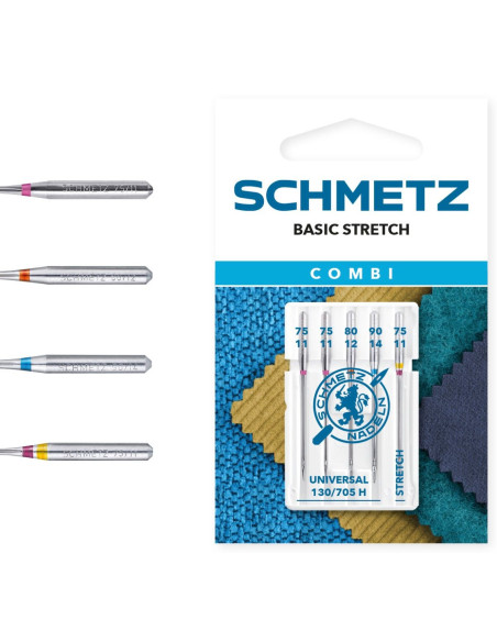Nadeln Sortiment Combi Basic Stretch Schmetz