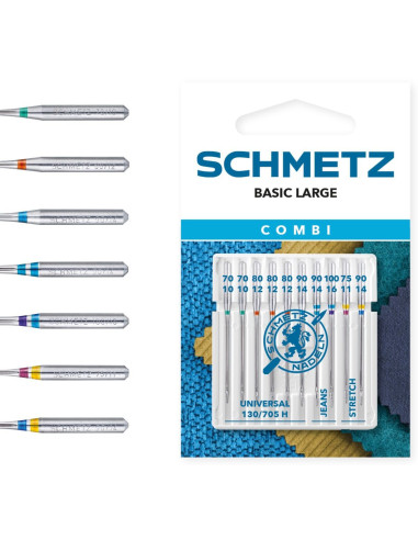 Nadeln Sortiment Combi Basic Large Schmetz