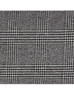 Fantasie-Wollstoff für Mantel - Hahnentritt in Braun und Khaki 2
