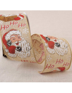 Weihnachtsmann-Band - Beige