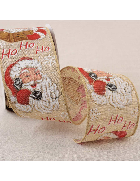 Weihnachtsmann-Band - Beige