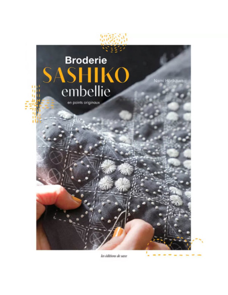 Sashiko-Stickbuch verziert