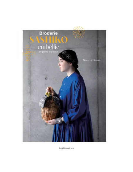 Sashiko-Stickbuch verziert