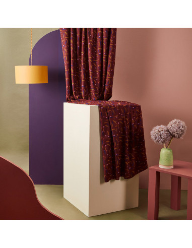 Java Rust Viskose-Crêpe-Stoff - Atelier Brunette