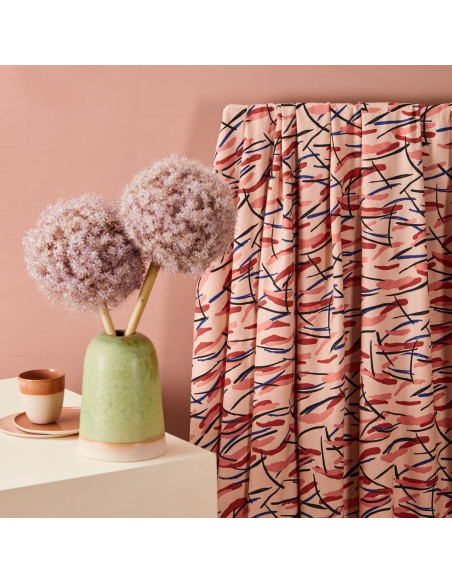 Viscose-Twill-Stoff Fuji Blush - Atelier Brunette