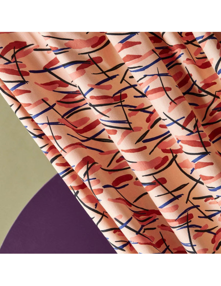 Viscose-Twill-Stoff Fuji Blush - Atelier Brunette