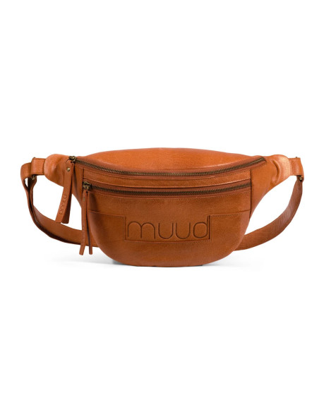 Muud Vegas Gürteltasche aus Leder - Whisky
