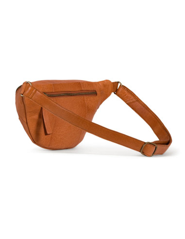 Muud Vegas Gürteltasche aus Leder - Whisky