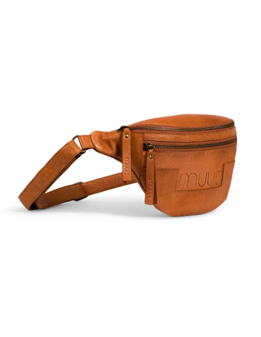 Muud Vegas Gürteltasche aus Leder - Whisky