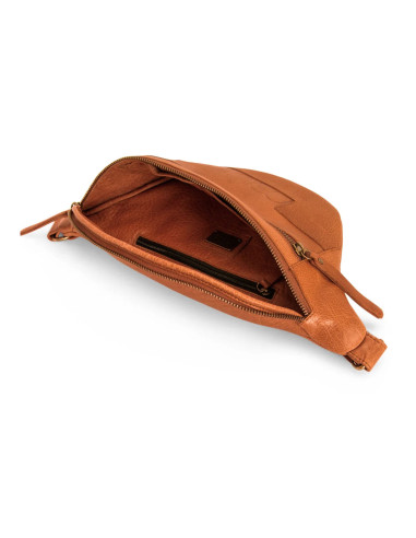 Muud Vegas Gürteltasche aus Leder - Whisky