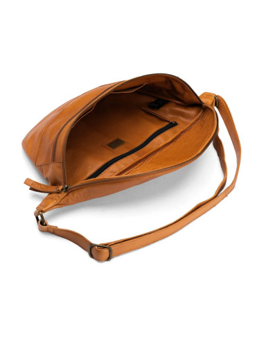 Muud Vegas XL Gürteltasche aus Leder - Whisky