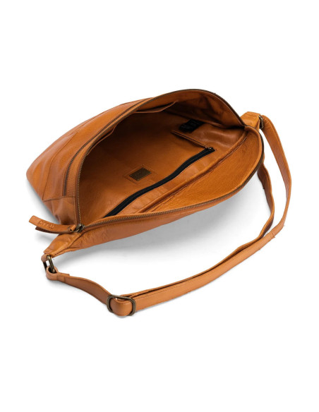 Muud Vegas XL Gürteltasche aus Leder - Whisky