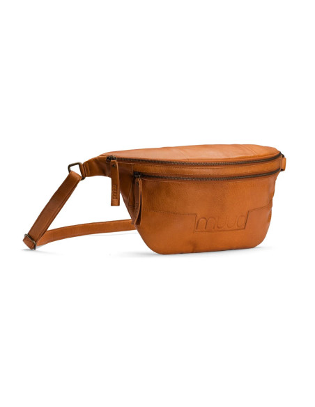 Muud Vegas XL Gürteltasche aus Leder - Whisky