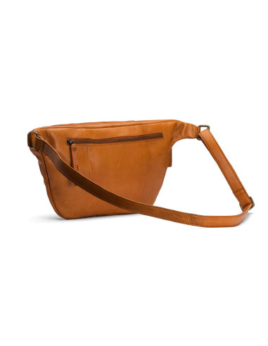 Muud Vegas XL Gürteltasche aus Leder - Whisky