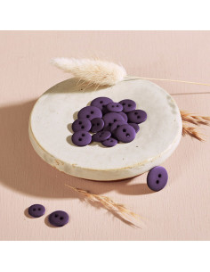 Klassischer Mat-Knopf - Majestic Purple