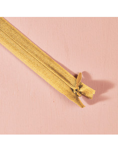 Unsichtbarer Reißverschluss Mustard - Atelier Brunette