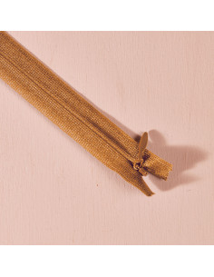 Unsichtbarer Verschluss Ochre - Atelier Brunette