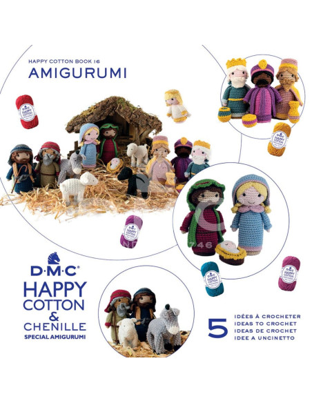 DMC-Heft Happy Cotton und Chenille Spezial Amigurumi - 16