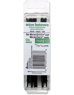 Heftklammer-Nachfüllungen für MicroStitch - Schwarz