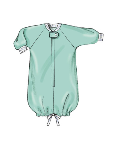 Muster für Babyschlafsäcke - Butterick 6968