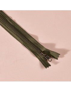 Metallreißverschluss Ivy Green 30 cm - Atelier Brunette