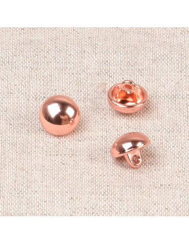 Metallkugelknopf - Roségold