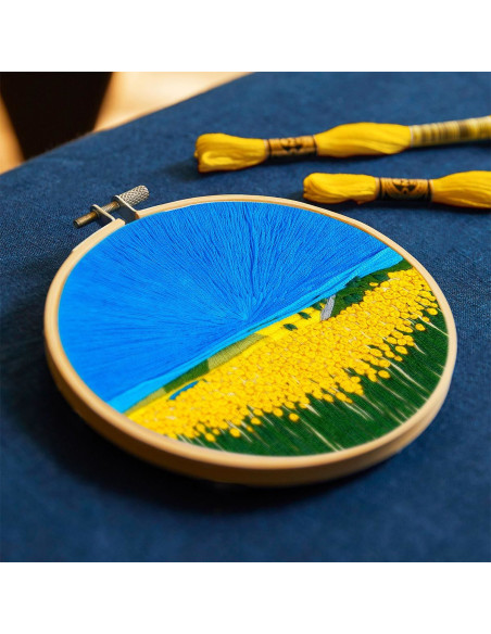 Stickset - Sonnenblumenfeld