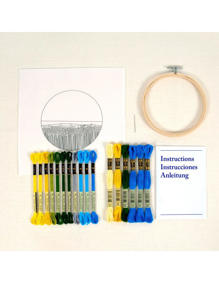 Stickset - Sonnenblumenfeld