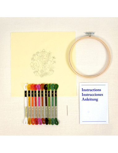 Stickset - Mediterraner Garten