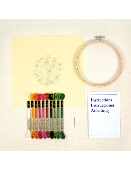 Stickset - Mediterraner Garten