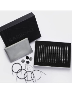 KnitPro Karbonz Rundstricknadel-Set