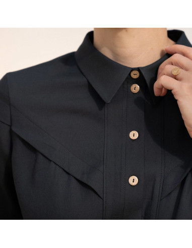 Glam Blusenmuster mit Knöpfen - Anna Rose Muster